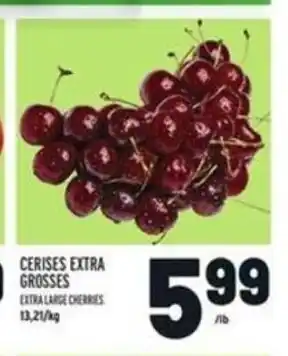 Metro Cerises Extra Grosses offer