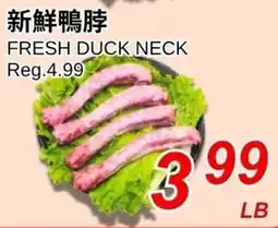 Foody World Fresh duck neck offer