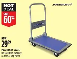 Canadian Tire MASTERCRAFT PLATFORM CART offer