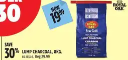 Canadian Tire ROYAL OAK LUMP CHARCOAL, 8KG offer