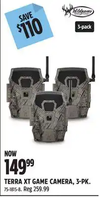 Canadian Tire WILDGAME TERRA XT GAME CAMERA offer