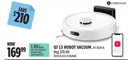 Canadian Tire Q7 LS ROBOT VACUUM offer