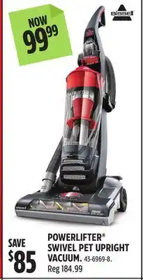 Canadian Tire Bissel POWERLIFTER SWIVEL PET UPRIGHT VACUUM offer