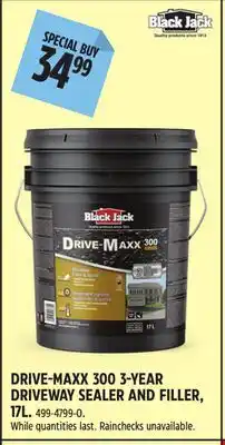 Canadian Tire DRIVE-MAXX 300 3-YEAR DRIVEWAY SEALER AND FILLER offer