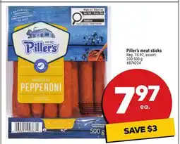 Giant Tiger Piller's meat sticks offer