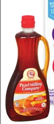 Giant Tiger Pearl Milling Company syrup offer