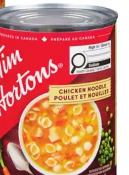 Giant Tiger Tim Hortons soup offer