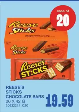Wholesale Club STICKS CHOCOLATE BARS offer