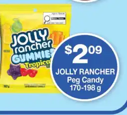Wholesale Club PEG CANDY offer