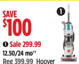 Canadian Tire Hoover Above Floor Full-Size Deep Cleaner offer