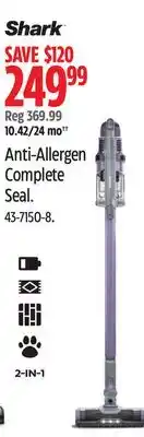 Canadian Tire Shark Anti-Allergen Complete Seal offer