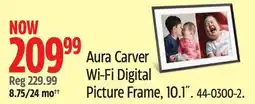 Canadian Tire Aura Carver Wi-Fi Digital Picture Frame offer