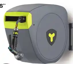 Canadian Tire Yardworks Retractable Hose Reel with 120´ Hose with Nozzle offer