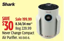 Canadian Tire Shark Never Change Compact Air Purifier offer