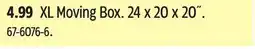 Canadian Tire XL Moving Box offer