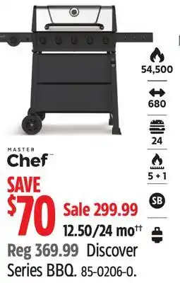 Canadian Tire Discover Series BBQ offer
