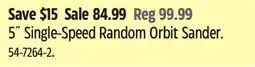 Canadian Tire Bosch 5 Single-Speed Random Orbit Sander offer