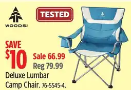 Canadian Tire Deluxe Lumbar Camp Chair offer