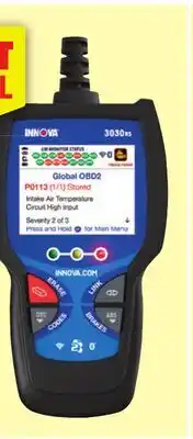 Canadian Tire INNOVA 3030RS OBD2 Code Reader offer
