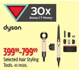 Canadian Tire Dyson Selected Hair Styling Tools offer