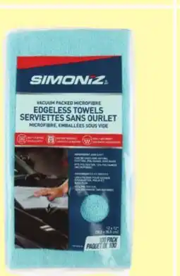 Canadian Tire Simoniz Microfibre Towels offer