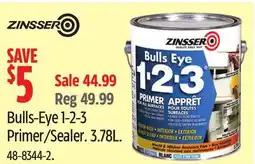Canadian Tire Zinsser Bulls-Eye 1-2-3 Primer Sealer offer