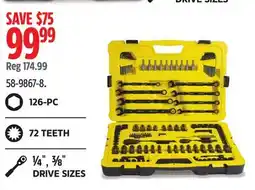 Canadian Tire STANLEY Black Chrome Socket Sets offer