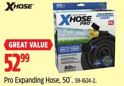 Canadian Tire Pro Expanding Hose, 50´ offer