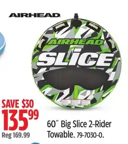 Canadian Tire Airhead 60 Big Slice 2-Rider Towable offer