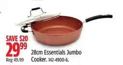 Canadian Tire 28cm Essentials Jumbo Cooker offer