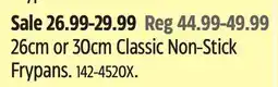 Canadian Tire PADERNO 26cm or 30cm Classic Non-Stick Frypans offer