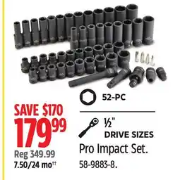 Canadian Tire Stanley Pro Impact Set offer