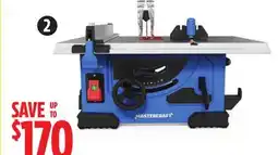 Canadian Tire Mastercraft 8¼ Table Saw, 13A Motor offer