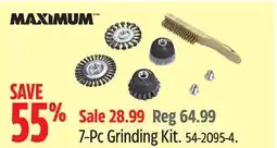 Canadian Tire Maximum 7-Pc Grinding Kit offer