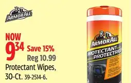 Canadian Tire ArmorAll Protectant Wipes offer