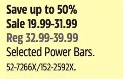 Canadian Tire Selected Power Bars offer