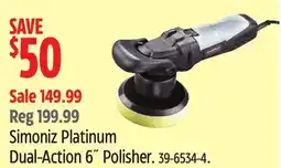 Canadian Tire Simoniz Platinum Dual-Action 6 Polisher offer