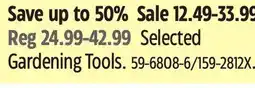 Canadian Tire Gardening Tools offer
