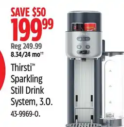 Canadian Tire NINJA Thirsti Sparkling Still Drink System, 3.0 offer