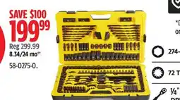 Canadian Tire STANLEY Black Chrome Socket Sets offer