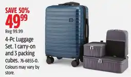 Canadian Tire 4-Pc Luggage Set offer