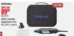 Canadian Tire 4000-2 Variable- Speed Rotary Tool Kit, 32-Pc offer