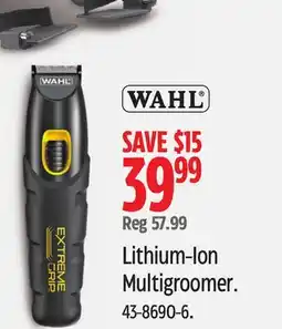 Canadian Tire Wahl Lithium-Ion Multigroomer offer