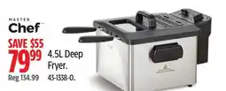 Canadian Tire MASTER Chef 4.5L Deep Fryer offer
