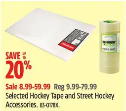 Canadian Tire RENFREW Selected Hockey Tape and Street Hockey Accessories offer