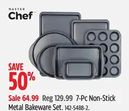 Canadian Tire Master Chef 7-Pc Non-Stick Metal Bakeware Set offer