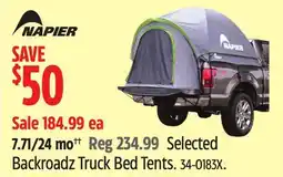 Canadian Tire Selected Backroadz Truck Bed Tents offer