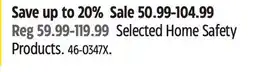Canadian Tire Selected Home Safety Products offer