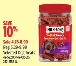 Canadian Tire Selected Dog Treats offer