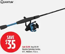 Canadian Tire Quantum Revolve Spinning Combo offer